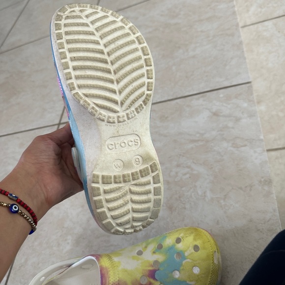 Platform CROCS - women size 9 - Picture 3 of 3